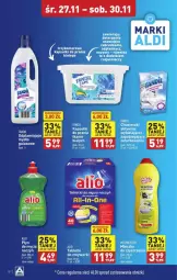 Gazetka promocyjna Aldi - Gazetka - ważna od 30.11 do 30.11.2024 - strona 2 - produkty: Do mycia naczyń, Tablet, Pajac, Odplamiacz, Mleczko, Chusteczki, Mydło, Zmywarki, Kapsułki do prania, Gala, Fa