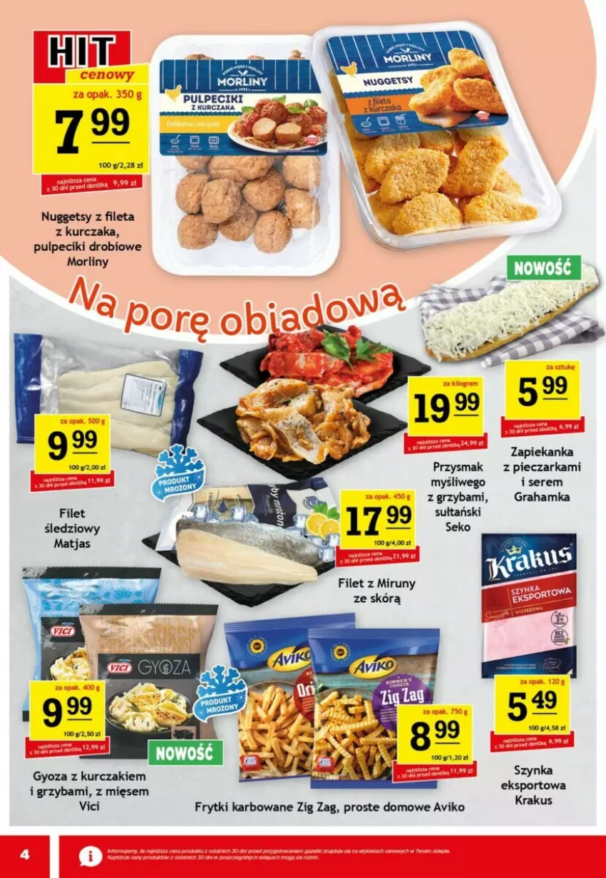 Gazetka promocyjna Gram market - ważna 22.01 do 28.01.2025 - strona 11 - produkty: Frytki, Gra, Kurczak, Morliny, Piec, Pieczarka, SEKO, Ser, Zapiekanka