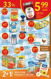 Gazetka promocyjna Delikatesy Centrum - Gazetka Delikatesy Centrum - Gazetka - ważna od 23.06 do 23.06.2021 - strona 19 - produkty: Ser, Jaja, Płatki owsiane, Deser