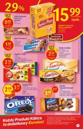 Gazetka promocyjna Delikatesy Centrum - Gazetka Delikatesy Centrum - Gazetka - ważna od 23.06 do 23.06.2021 - strona 23 - produkty: Ciastka, Krakus, Gin, Gra, Orzeszki, Wafle, 7 Days, Rogal, Baton, Knoppers, Orzeszki ziemne, Gala, Kakao, Oreo, Krakuski, Kokos, Fa