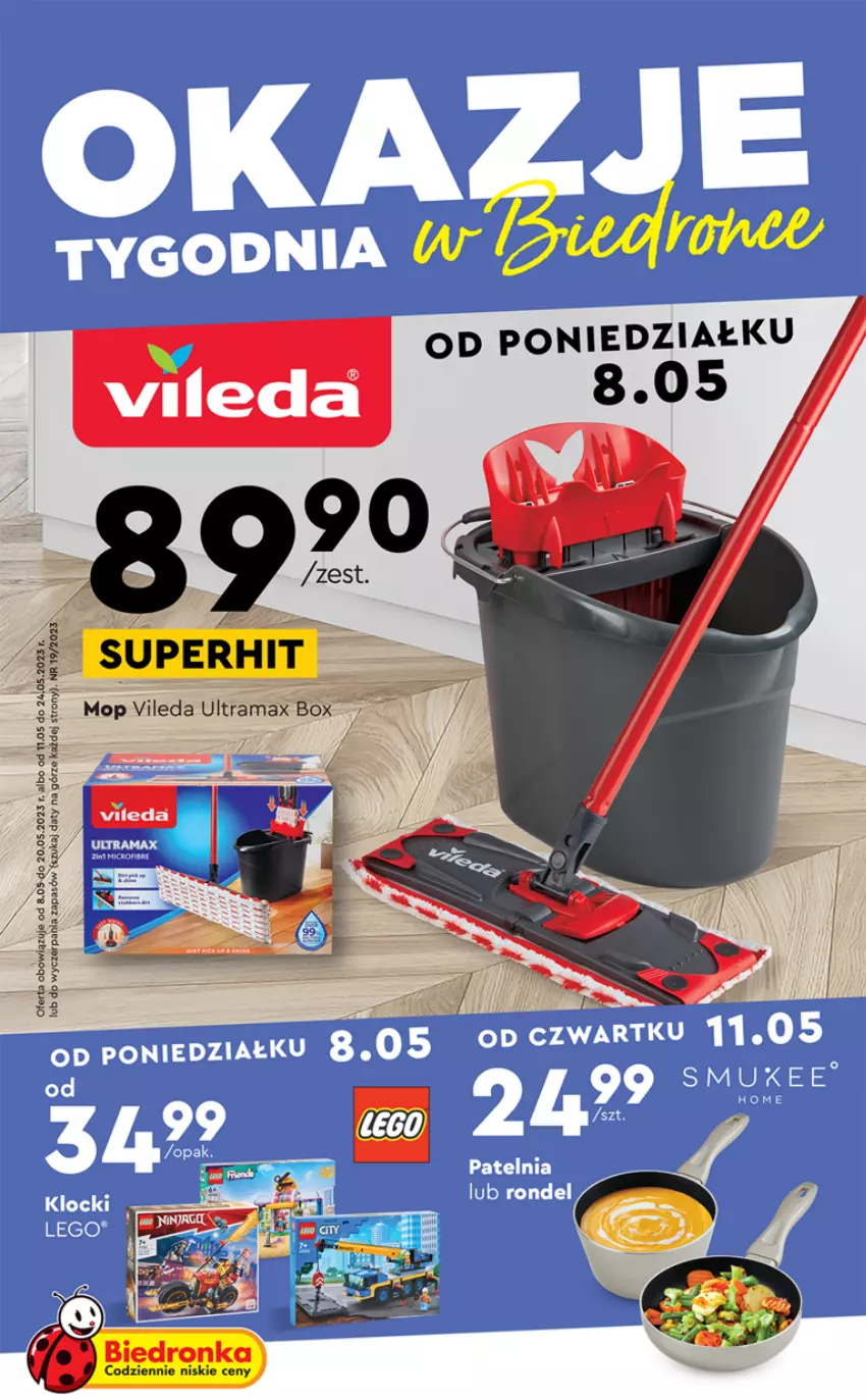 Gazetka promocyjna Biedronka - ważna 08.05 do 20.05.2023 - strona 1 - produkty: Gry, Rama, Vileda