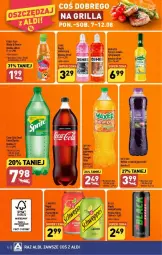 Gazetka promocyjna Aldi - Gazetka - ważna od 12.08 do 12.08.2023 - strona 2 - produkty: Por, Coca-Cola, Lack, Syrop, Oshee, Fanta, Owoce, Kubuś, Woda, Sprite, Napój, Herbapol, Nektar, Fa