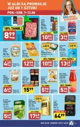 Gazetka promocyjna Aldi - Gazetka - ważna od 12.08 do 12.08.2023 - strona 5 - produkty: Makaron, Ser, Salami, Rust, Kawa mielona, Kawa, Kopytka, Golden Seafood, Margaryna, Mocca Fix Gold, Flora, Jacobs, Woseba, Herbata, Almette, LG