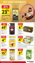 Gazetka promocyjna Intermarche - Gazetka - ważna od 03.07 do 03.07.2024 - strona 23 - produkty: Kawa rozpuszczalna, Gin, Gra, Kawa ziarnista, Dallmayr, Kawa, Teekanne, Cappuccino, Herbata, Mango, Herbapol