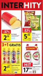 Gazetka promocyjna Intermarche - Gazetka - ważna od 03.07 do 03.07.2024 - strona 4 - produkty: Ser, Gra, Salami, Jogurt, Chipsy, Napój jogurtowy, Fairy, Ser salami, Napój, Fa