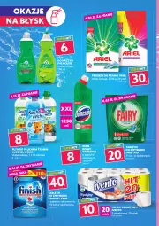 Gazetka promocyjna Dealz - Setki wakacyjnych super ofert! - sprawdź nową gazetkę - Gazetka - ważna od 20.07 do 20.07.2021 - strona 4 - produkty: Domestos, Sos, Palmolive, Papier, Finish, Tablet, Proszek do prania, Papier toaletowy, Płyn do płukania, Płyn do wc, Fairy, Zmywarki, Ariel, Tabletki do zmywarki, Fa