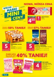 Gazetka promocyjna Dealz - NOWA GAZETKAMega Marki Mini Ceny - Gazetka - ważna od 22.02 do 22.02.2022 - strona 2 - produkty: Kit Kat, Ciastka, Ser, Bounty, Twix, Tonik, Rogal, Mars, Toffifee, Baton, Haribo, Kinder