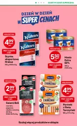 Gazetka promocyjna Żabka - Gazetka - ważna od 15.08 do 15.08.2023 - strona 6 - produkty: Krakus, Por, Salami, Bell, Parówki, Szynka, Tarczyński, Sport, Masło