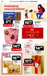 Gazetka promocyjna Netto - Artykuły spożywcze - Gazetka - ważna od 25.06 do 25.06.2023 - strona 12 - produkty: Królewskie Mleczko, Królewski, Schogetten, Bell, Raffaello, Wawel, Mleczko, Czekolada, Toffifee, Bella, Fa