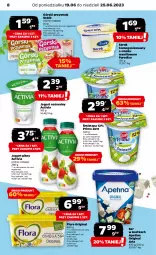 Gazetka promocyjna Netto - Artykuły spożywcze - Gazetka - ważna od 25.06 do 25.06.2023 - strona 8 - produkty: Jogurt naturalny, Ser, Gin, Zott, Jogurt, Activia, Serek homogenizowany, Serek, Flora, Jogurt pitny
