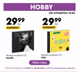 Gazetka promocyjna Biedronka - Hity Tygodnia - Gazetka - ważna od 22.05 do 22.05.2021 - strona 6 - produkty: Płyta, Hobby