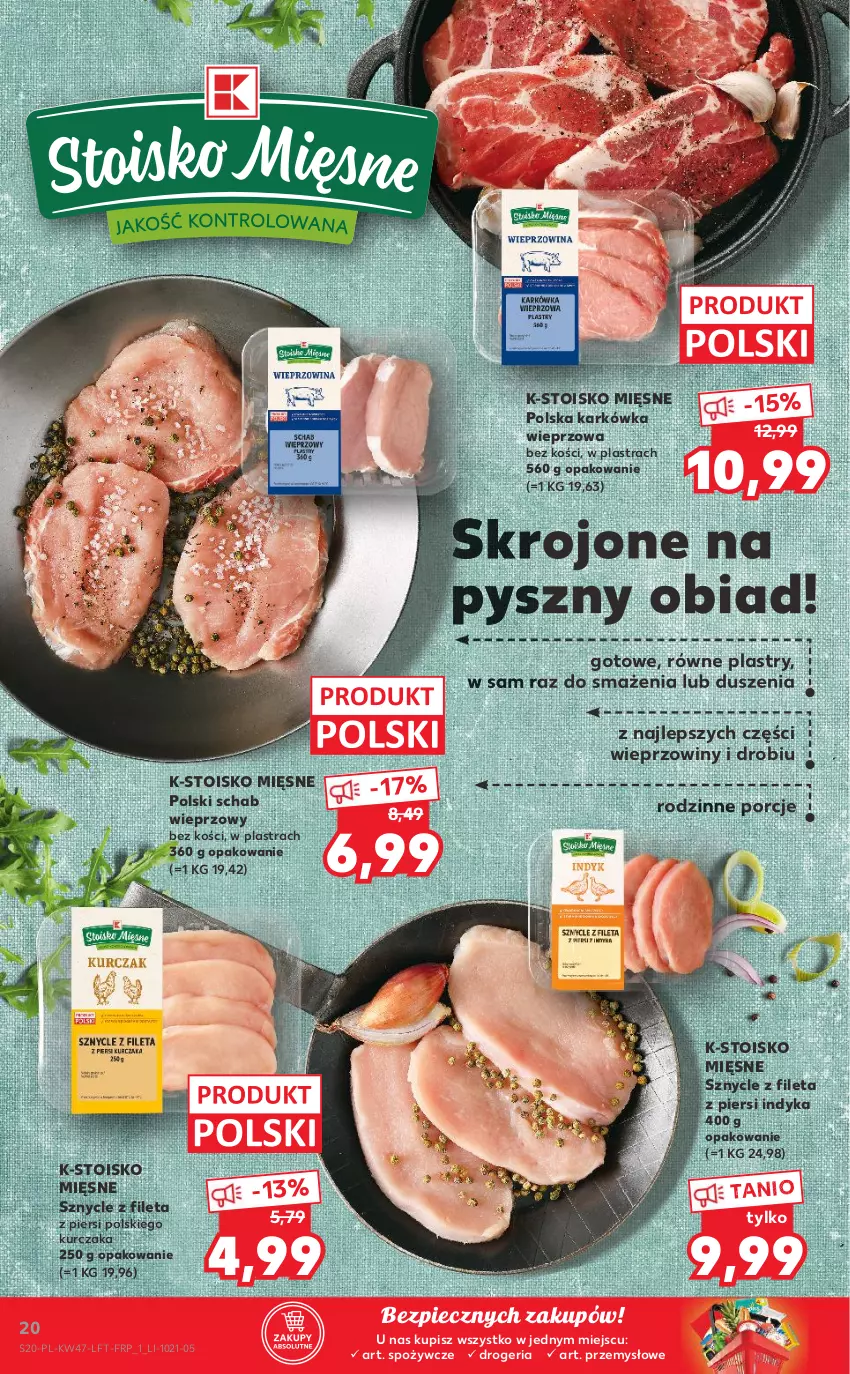 Gazetka promocyjna Kaufland - OFERTA TYGODNIA - ważna 25.11 do 01.12.2021 - strona 20 - produkty: Karkówka wieprzowa, Kurczak, Piec, Por, Schab wieprzowy