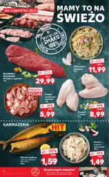 Gazetka promocyjna Kaufland - OFERTA TYGODNIA - Gazetka - ważna od 01.12 do 01.12.2021 - strona 18 - produkty: Piec, Kurczak, Polędwica, Sałatka, Ananas, Tusz, Drób, Sałat, Wołowina, Flaki, Flaki wołowe, Mięso, Surimi
