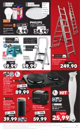 Gazetka promocyjna Kaufland - OFERTA TYGODNIA - Gazetka - ważna od 01.12 do 01.12.2021 - strona 47 - produkty: Młynek do kawy, Top, Rum, Noż, Gra, Drabina, Blender ręczny, Blender, Stołek, Termos, Młynek, Toster, Lampa sufitowa, Lampa, Miska