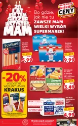 Gazetka promocyjna Kaufland - OFERTA TYGODNIA - Gazetka - ważna od 01.12 do 01.12.2021 - strona 8 - produkty: Piec, Krakus, Ser, Danone, Parówki, Parówki z szynki, Actimel, Hochland, POLMLEK, Waga, Masło