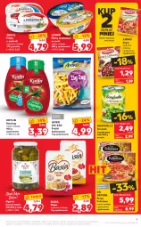 Gazetka promocyjna Kaufland - OFERTA TYGODNIA - Gazetka - ważna od 12.01 do 12.01.2022 - strona 9 - produkty: Feliciana, Ketchup, Sos, Ser, Gra, Ogórki konserwowe, Rama, Zupa, Bonduelle, Dr. Oetker, Pizza, Mąka, Kotlin, Basia, Frytki, Graal, Groszek, Lisner