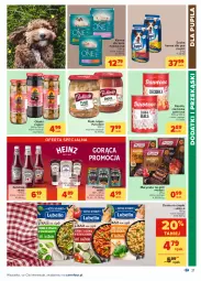 Gazetka promocyjna Carrefour - Gazetka Carrefour - Gazetka - ważna od 12.06 do 12.06.2021 - strona 21 - produkty: Lubella, Ketchup, Dawtona, Prymat, Sos, Pur, Oliwki, Bell, Purina, Chappi, Fasola, Bella, Pudliszki, Bigos, Cieciorka, Flaki, Grill, Orka, Heinz, Sucha karma, Fa