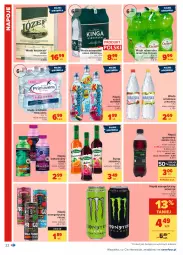 Gazetka promocyjna Carrefour - Gazetka Carrefour - Gazetka - ważna od 12.06 do 12.06.2021 - strona 22 - produkty: Mus, Napój energetyczny, Primavera, Kosz, Napoje, LANA, Napój izotoniczny, Napój gazowany, Prima, Syrop, Szyna, Znicz, Kubuś Waterrr, Oshee, Woda mineralna, Kubuś, Woda, Napój, Herbapol