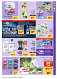 Gazetka promocyjna Carrefour - Gazetka Carrefour - Gazetka - ważna od 12.06 do 12.06.2021 - strona 25 - produkty: Ludwik, Domestos, Por, Cif, Do mycia naczyń, Papier, Finish, Płyn nabłyszczający, Perełki zapachowe, Płyn do mycia naczyń, Mleczko, Płyn do płukania, Ręcznik, Calgon, Płyn do mycia, Vanish, Zmywarki, Ariel, Kapsułki do prania, Lenor, LG