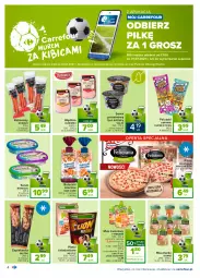 Gazetka promocyjna Carrefour - Gazetka Carrefour - Gazetka - ważna od 12.06 do 12.06.2021 - strona 4 - produkty: Feliciana, Krakus, Ser, Mus, Benecol, Kosz, Bułeczki, Serek, Pizza, Zapiekanka, Wędlina, Tymbark, Dan Cake, Bułeczki mleczne, Danio, Kabanos, Kamis, Nestlé, Musztarda