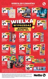 Gazetka promocyjna Netto - Gazetka non food - Gazetka - ważna od 04.09 do 04.09.2021 - strona 8 - produkty: Gra, Długopis, Flamastry, Klej, Plastelina, Fa