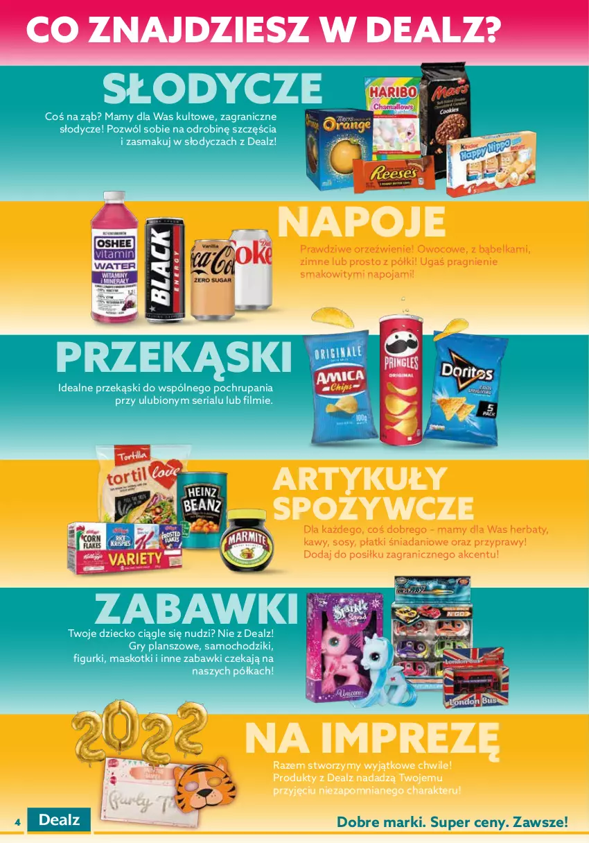 Gazetka promocyjna Dealz - WIELKIE OTWARCIE 22.11.2022 🥳NOWA Twoje Centrum, Żywiec - ważna 22.11 do 05.12.2022 - strona 4 - produkty: HP, Napoje, Zdrowie