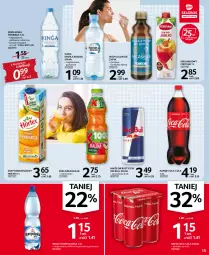Gazetka promocyjna Selgros - Oferta spożywcza - Gazetka - ważna od 16.03 do 16.03.2022 - strona 15 - produkty: Sok pomarańczowy, Sok, Napój energetyczny, Red Bull, Coca-Cola, Napoje, Fortuna, Sok jabłkowy, Znicz, Kubuś, Staropolanka, Woda, Napój, Hortex
