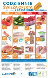 Gazetka promocyjna E Leclerc - Gazetka - ważna od 08.07 do 08.07.2023 - strona 24 - produkty: Jogurt naturalny, Top, Por, Palmolive, Papier, Piątnica, Jogurt, Szal, Pasta do zębów, Kosz, Panga, Szynka, Maliny, Sport, Stock, Kotlet, Brzoskwinie, Dzieci, Elmex, Colgate, Grunt, Lazur, Pomidory, Schab bez kości, LG