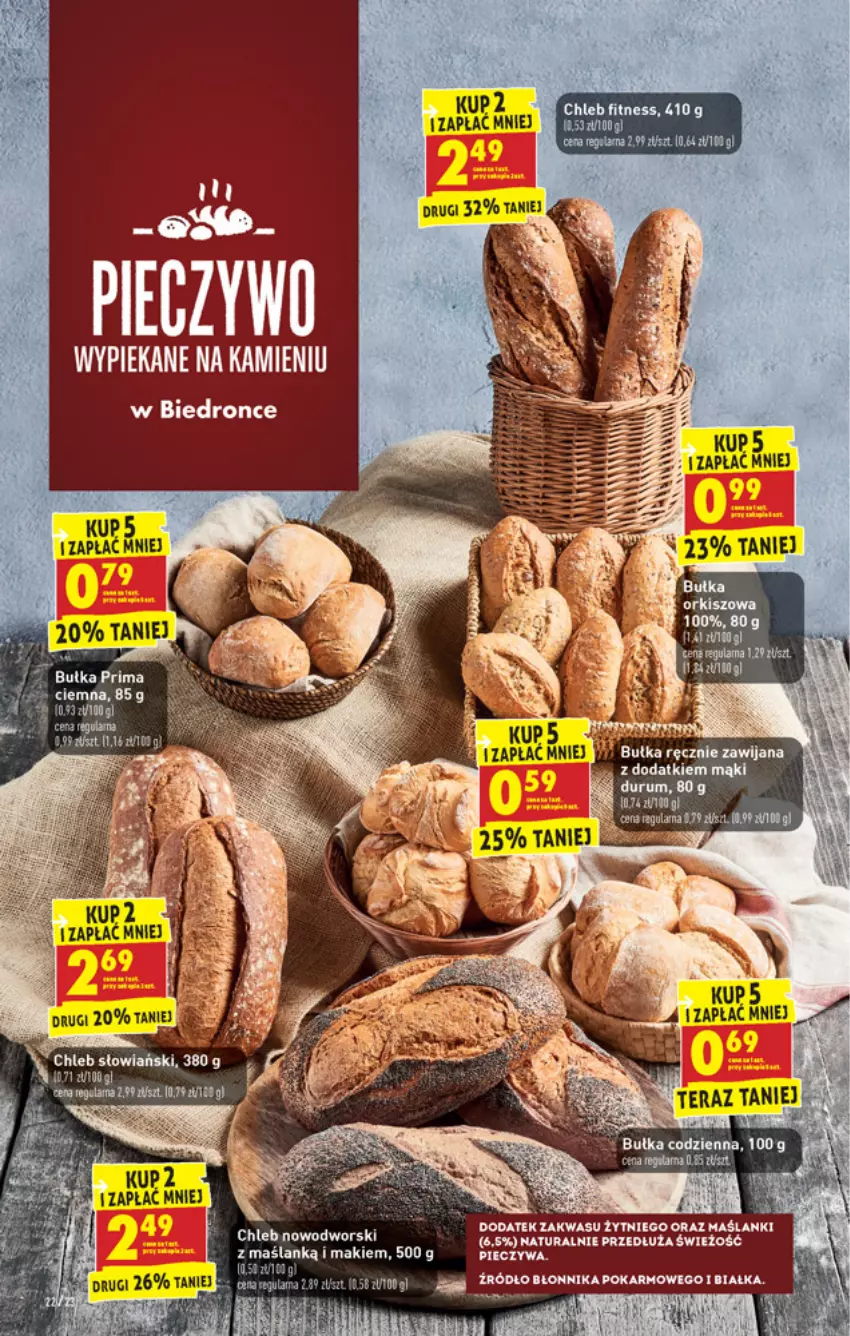 Gazetka promocyjna Biedronka - W tym tygodniu - ważna 24.05 do 29.05.2021 - strona 22 - produkty: Bułka, Chleb, Gala, LG, Piec, Pieczywo, Rum