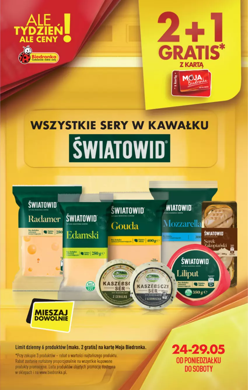 Gazetka promocyjna Biedronka - W tym tygodniu - ważna 24.05 do 29.05.2021 - strona 9 - produkty: Gouda, Gra, Por, Radamer, Ser