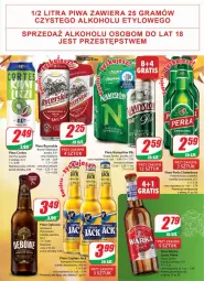 Gazetka promocyjna Dino - Gazetka 45 - Gazetka - ważna od 14.11 do 14.11.2023 - strona 17 - produkty: Piwo, Pur, Gin, Namysłów, Perła, Captain Jack
