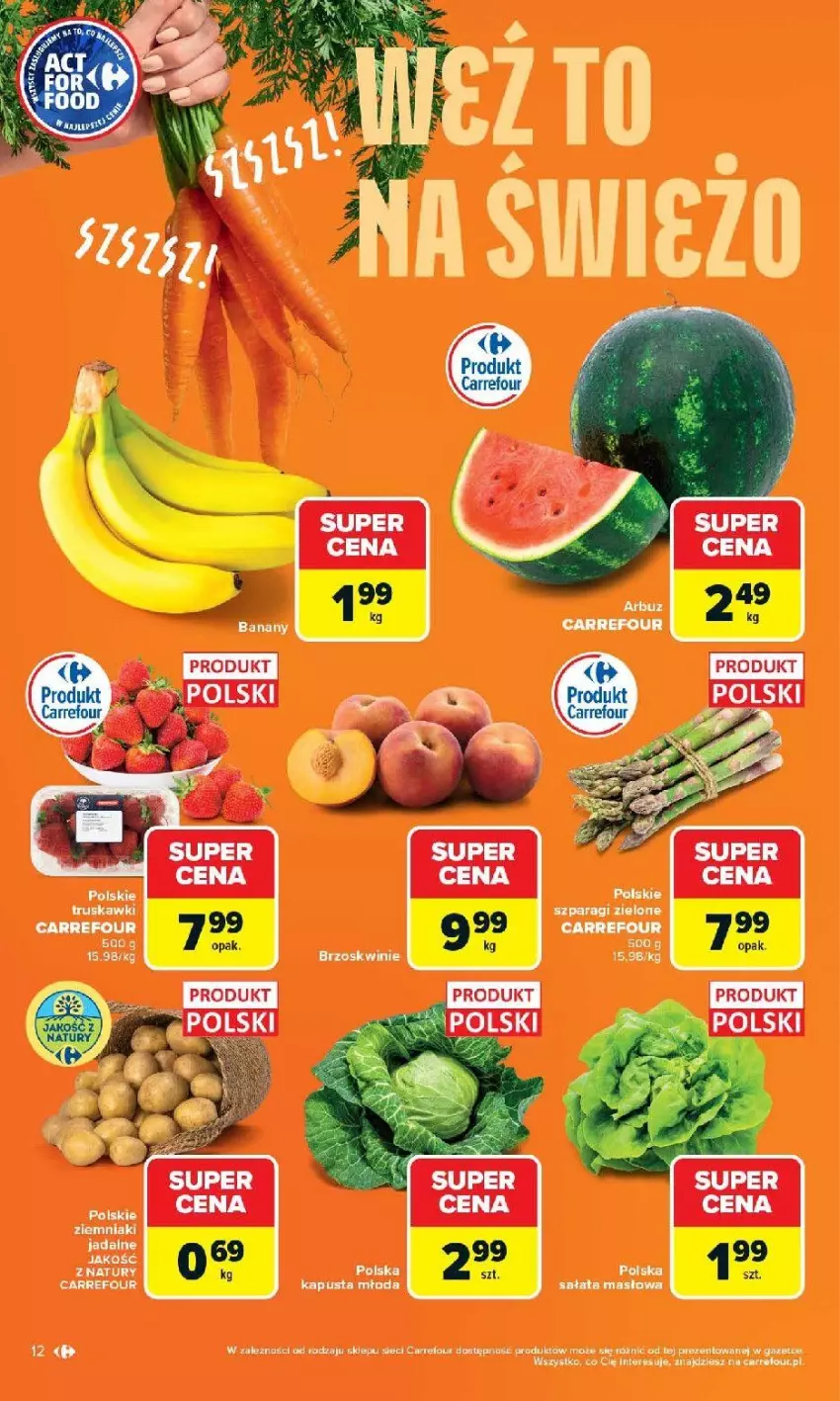 Gazetka promocyjna Carrefour - Gazetka Otwieramy się na nowo - ważna 27.05 do 30.05.2026 - strona 12 - produkty: Ziemniaki