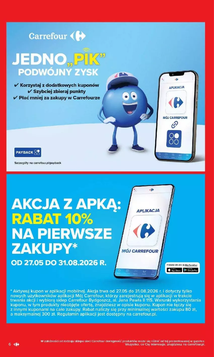 Gazetka promocyjna Carrefour - Gazetka Otwieramy się na nowo - ważna 27.05 do 30.05.2026 - strona 6