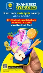Gazetka promocyjna Lidl - GAZETKA - Gazetka - ważna od 18.01 do 18.01.2025 - strona 16 - produkty: Warzywa, Gra, Owoce
