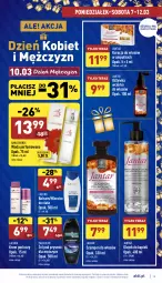 Gazetka promocyjna Aldi - Pełny katalog - Gazetka - ważna od 12.03 do 12.03.2022 - strona 15 - produkty: Woda perfumowana, Palmolive, Mleczko do ciała, Perfum, Tera, Mleczko, Szampon, Krem pod oczy, Odżywka, Woda, Olej