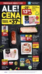 Gazetka promocyjna Aldi - Pełny katalog - Gazetka - ważna od 12.03 do 12.03.2022 - strona 4 - produkty: Kurczak, Krakus, Szynka wieprzowa, Kiełbasa krakowska, Golonka z indyka, Mięsne specjały, Lodówka, Tera, Szynka, Morliny, Lazur, Kiełbasa, Mięso