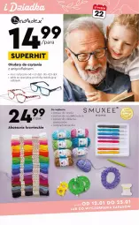 Gazetka promocyjna Biedronka - Okazje tygodnia - Gazetka - ważna od 21.01 do 21.01.2023 - strona 19 - produkty: Noż, Nożyce, Zestaw do szycia, Okulary do czytania