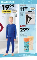 Gazetka promocyjna Biedronka - Okazje tygodnia - Gazetka - ważna od 21.01 do 21.01.2023 - strona 5 - produkty: Gin, Kosz, Koszulka, Legginsy, Dzieci, Kubek termiczny, Kubek