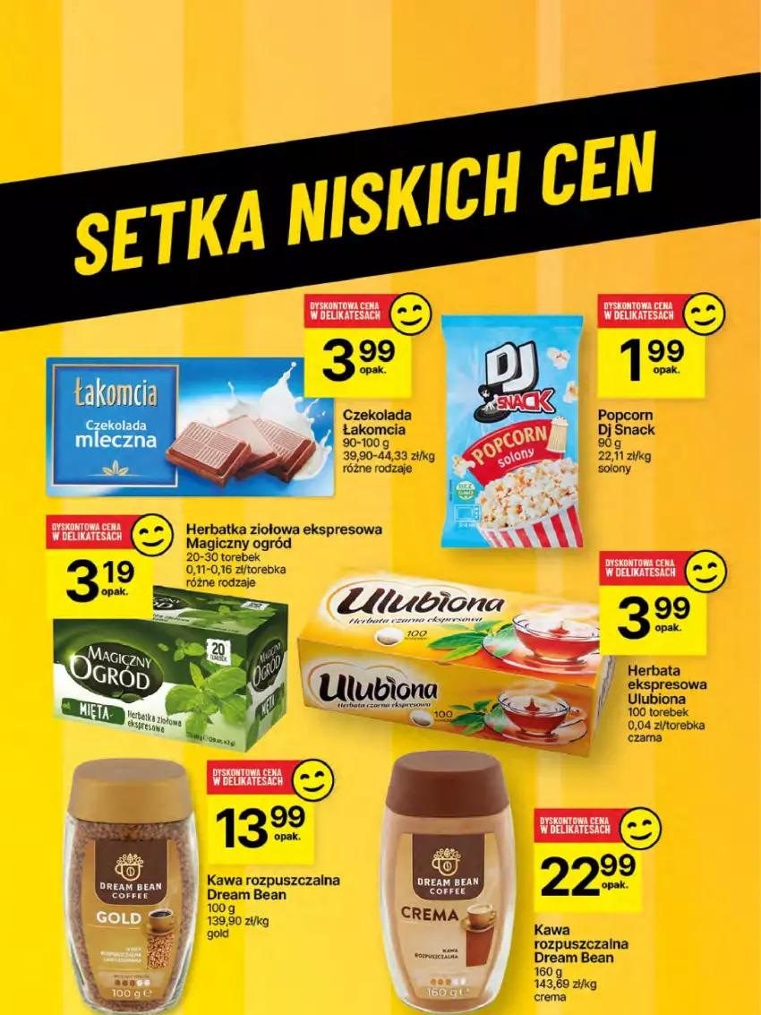 Gazetka promocyjna Delikatesy Centrum - NOWA GAZETKA Delikatesy Centrum od 20 lutego! 20-26.02.2025 - ważna 20.02 do 26.02.2025 - strona 57 - produkty: Czekolada, Herbata, Kawa, Kawa rozpuszczalna, Ogród, Popcorn, Torebka