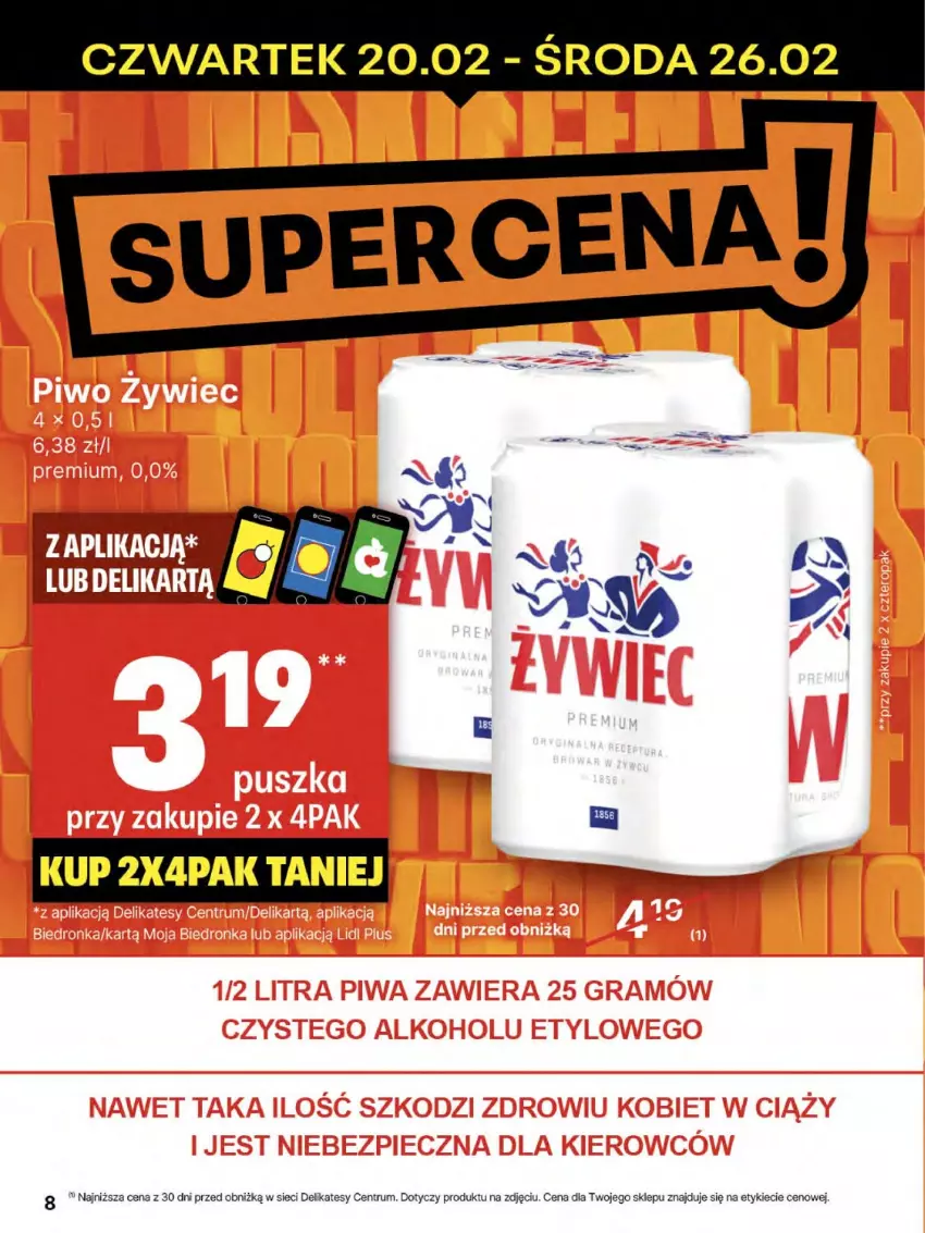 Gazetka promocyjna Delikatesy Centrum - NOWA GAZETKA Delikatesy Centrum od 20 lutego! 20-26.02.2025 - ważna 20.02 do 26.02.2025 - strona 8 - produkty: Rum