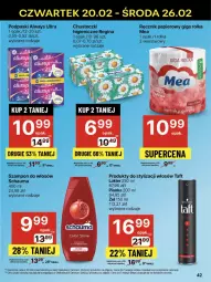 Gazetka promocyjna Delikatesy Centrum - NOWA GAZETKA Delikatesy Centrum od 20 lutego! 20-26.02.2025 - Gazetka - ważna od 26.02 do 26.02.2025 - strona 42 - produkty: Rum, Gin, Papier, Taft, Ręcznik, Schauma, Chusteczki, Always, Szampon, Podpaski, Always Ultra, Lakier