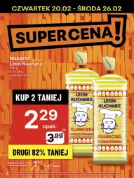 Gazetka promocyjna Delikatesy Centrum - NOWA GAZETKA Delikatesy Centrum od 20 lutego! 20-26.02.2025 - Gazetka - ważna od 26.02 do 26.02.2025 - strona 6 - produkty: Makaron, Rum, Leon