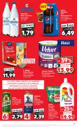 Gazetka promocyjna Kaufland - Gazetka tygodnia - Gazetka - ważna od 31.10 do 31.10.2023 - strona 25 - produkty: Piwa, Piwo, Płyn do prania, 7up, Papier, Mirinda, Velvet, Pepsi, Mleczko, Ręcznik, Napój gazowany, Ptasie mleczko, Woda mineralna, E. Wedel, Ariel, Woda, Harnaś, Napój
