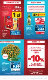 Gazetka promocyjna Kaufland - Gazetka tygodnia - Gazetka - ważna od 31.10 do 31.10.2023 - strona 31 - produkty: Piwa, Piwo, Gra, Namysłów, Chryzantema, Mleczko, Ptasie mleczko, E. Wedel