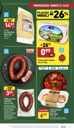 Gazetka promocyjna Aldi - Katalog spożywczy - Gazetka - ważna od 26.02 do 26.02.2022 - strona 19 - produkty: Sos, Ser, Por, Gin, Twaróg, Złoty Mazur, Kawa, Tera, Kiełbasa