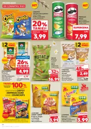 Gazetka promocyjna Kaufland - Gazetka tygodnia - Gazetka - ważna od 25.03 do 25.03.2026 - strona 44 - produkty: Pistacje, Cheetos, Lajkonik, Por, Puf, Gry, Chipsy, Chrupki, Bajgle, Przysnacki, Crunchips, Pringles, Waga, Helio, Krakersy
