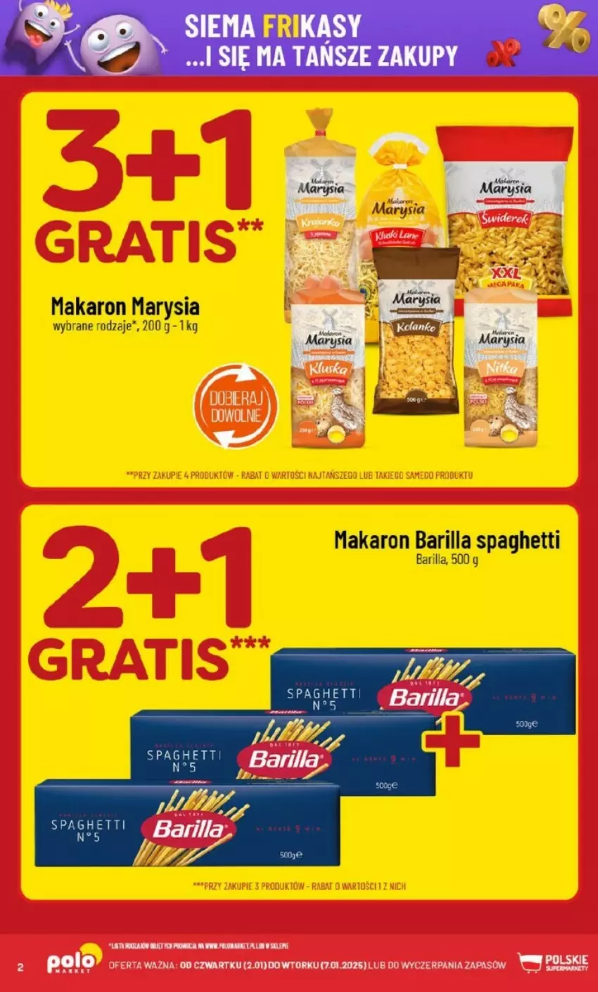 Gazetka promocyjna PoloMarket - ważna 02.01 do 07.01.2025 - strona 12 - produkty: Barilla, Makaron, Spaghetti