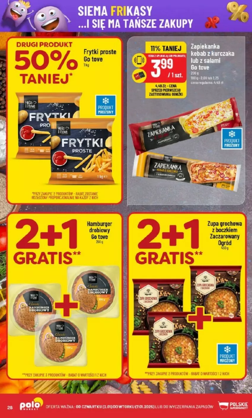 Gazetka promocyjna PoloMarket - ważna 02.01 do 07.01.2025 - strona 21 - produkty: Frytki, Groch