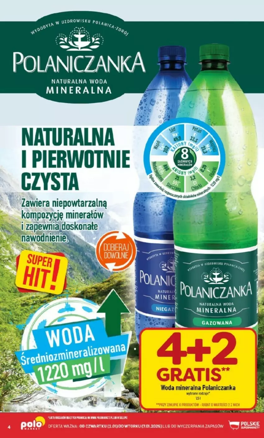 Gazetka promocyjna PoloMarket - ważna 02.01 do 07.01.2025 - strona 34 - produkty: Woda, Woda mineralna