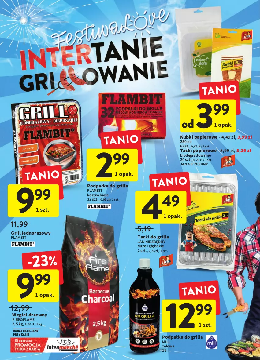 Gazetka promocyjna Intermarche - Okazjobranie - ważna 14.06 do 22.06.2022 - strona 2 - produkty: Gra, Grill, Jan Niezbędny, Papier, Węgiel drzewny